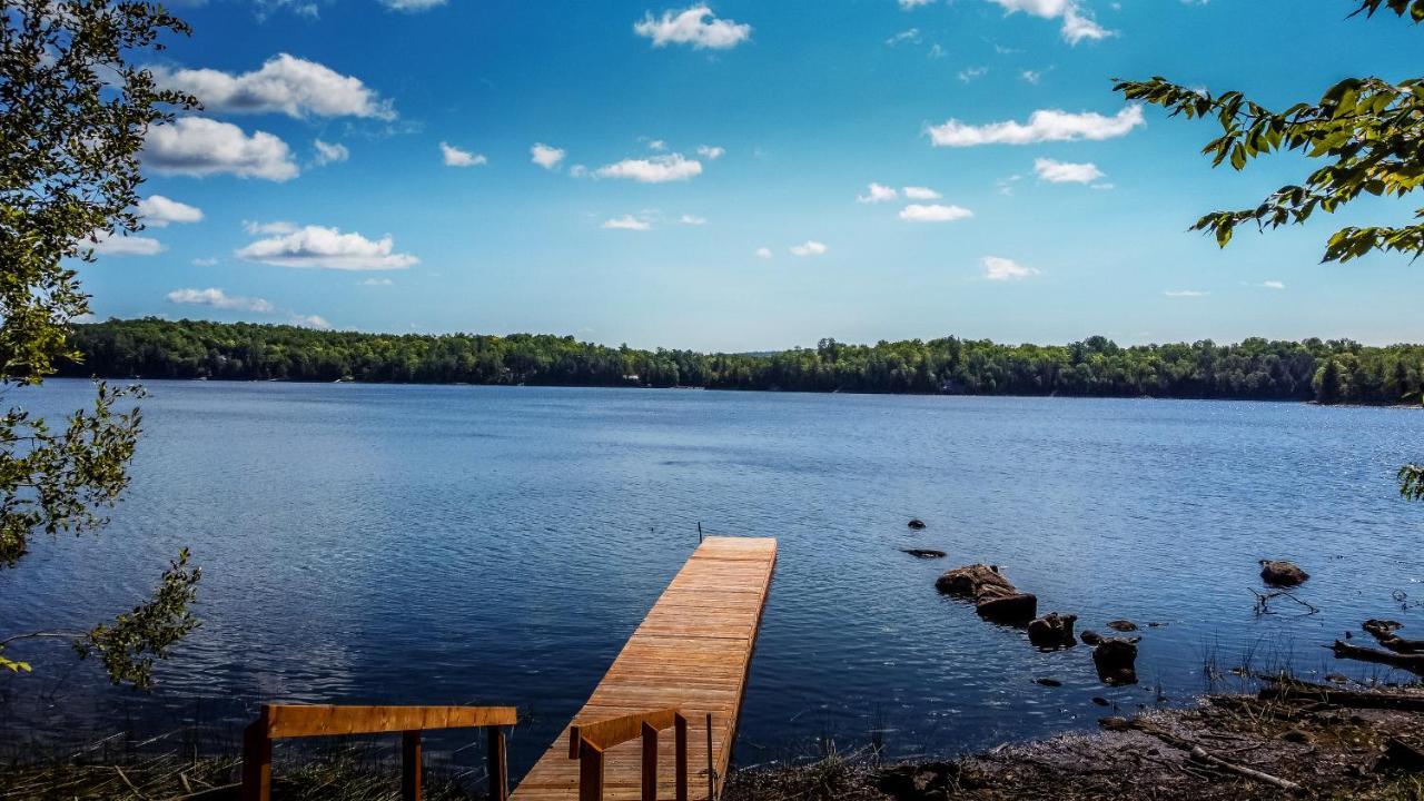 Yourtes Glamping Du Poisson Blanc Notre-Dame-du-Laus Екстер'єр фото