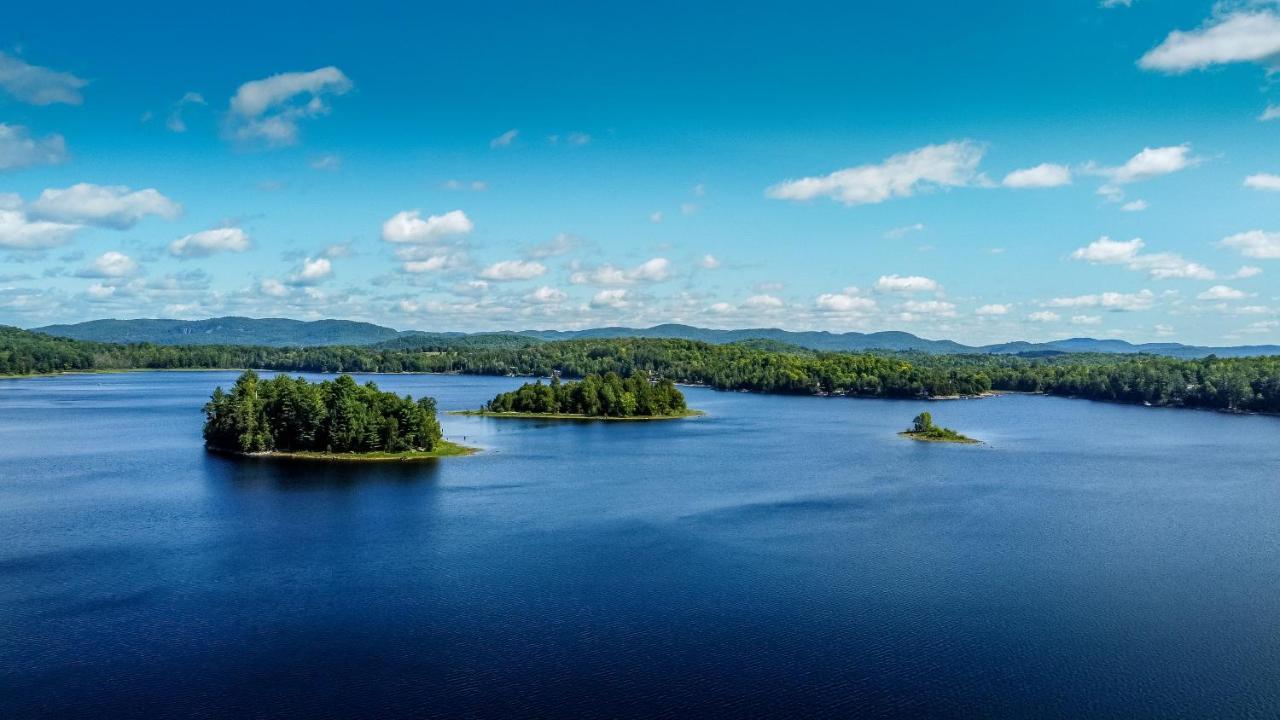 Yourtes Glamping Du Poisson Blanc Notre-Dame-du-Laus Екстер'єр фото